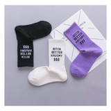 “B better have my $$$” socks