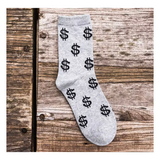 “Let’s Talk Money” $$$ socks (more colors)