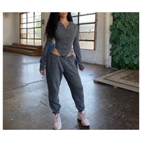 “Kaylaa” 2 piece sweatsuit (more colors)