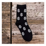 “Let’s Talk Money” $$$ socks (more colors)