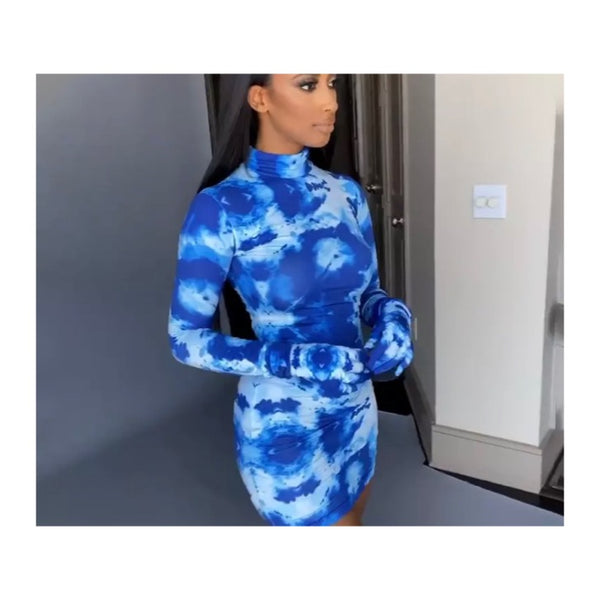 “Blue your mind” dress