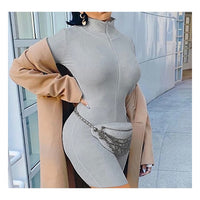 "Baddie" long sleeve shorts jumpsuit (more colors)