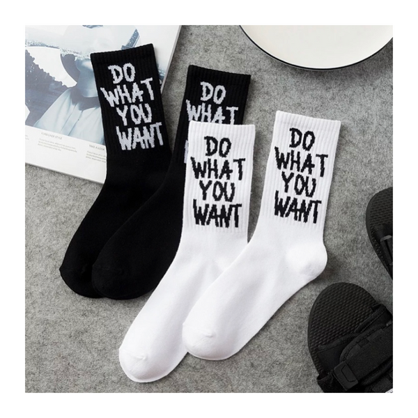 “Do what you want” socks